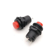 12mm Red Self-locking Push button Switch Latching