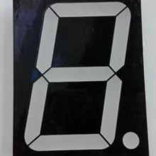 4inch 1digit Green 8 segment led display 40101BGG/BS (Common Anode)