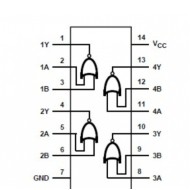 74HC02 DIP NOR GATE