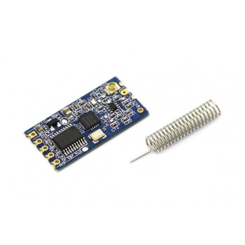 RF Serial Data Link UART, 433 Mhz, +20dBm, HC-12 v2.6