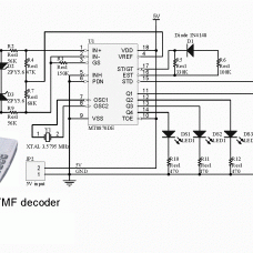 MT8870DE Integrated DTMF Receiver