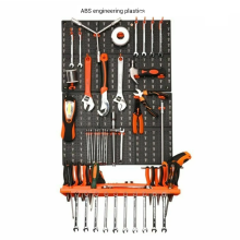 Wall-Mounted Hardware Tool Holder Plastic Storage