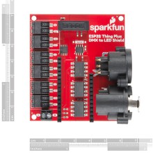 SparkFun ESP32 Thing Plus DMX to LED Shield