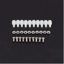 10sets M3 * 6 nylon screws