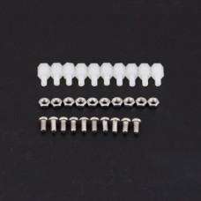 10sets M3 * 6 nylon screws