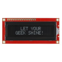 Basic 16x2 Character LCD - White on Black 5V