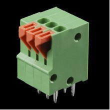 Spring Terminals - PCB Mount (3-Pin)