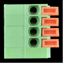 Spring Terminals - PCB Mount (4-Pin)