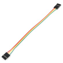 Jumper Wire - 0.1", 4-pin, 6"