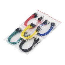 Jumper Wires Premium 6" M/M Pack of 100