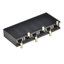 Header - 6-pin Female (SMD, 0.1")