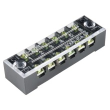 Terminal Block - 6 Position (15A, 600V)