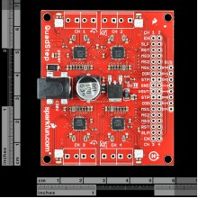 Quadstepper Motor Driver Board