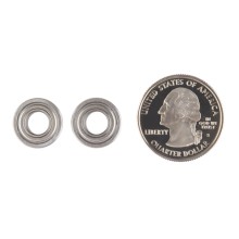 Ball Bearing - Flanged 1/4" Bore, 1/2" OD, 2-Pack