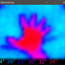 SparkFun IR Array Breakout - 55 Degree FOV, MLX90640 (Qwiic)