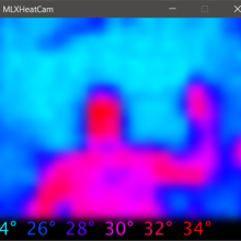 SparkFun IR Array Breakout - 55 Degree FOV, MLX90640 (Qwiic)