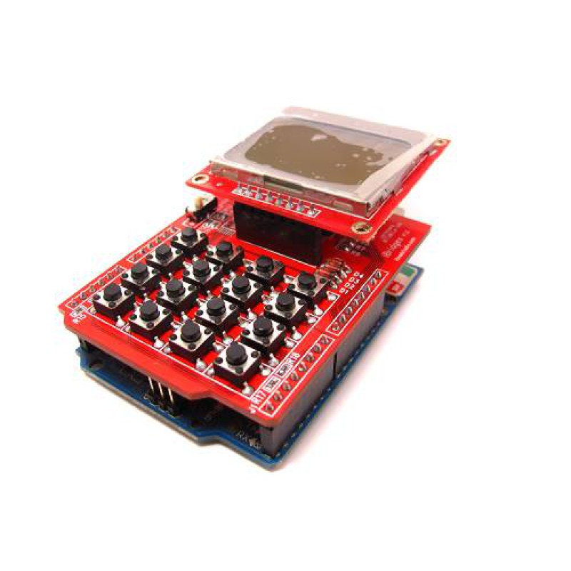 IBridge : 4X4 Key-pad shield with display interface