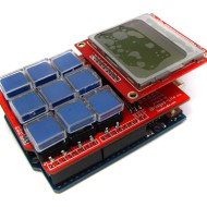 IBridge lite : 3X3 Key-pad shield with display interface