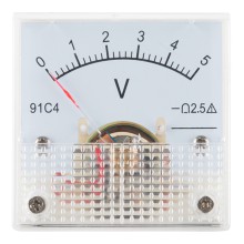 Analog Panel Meter - 0 to 5 VDC