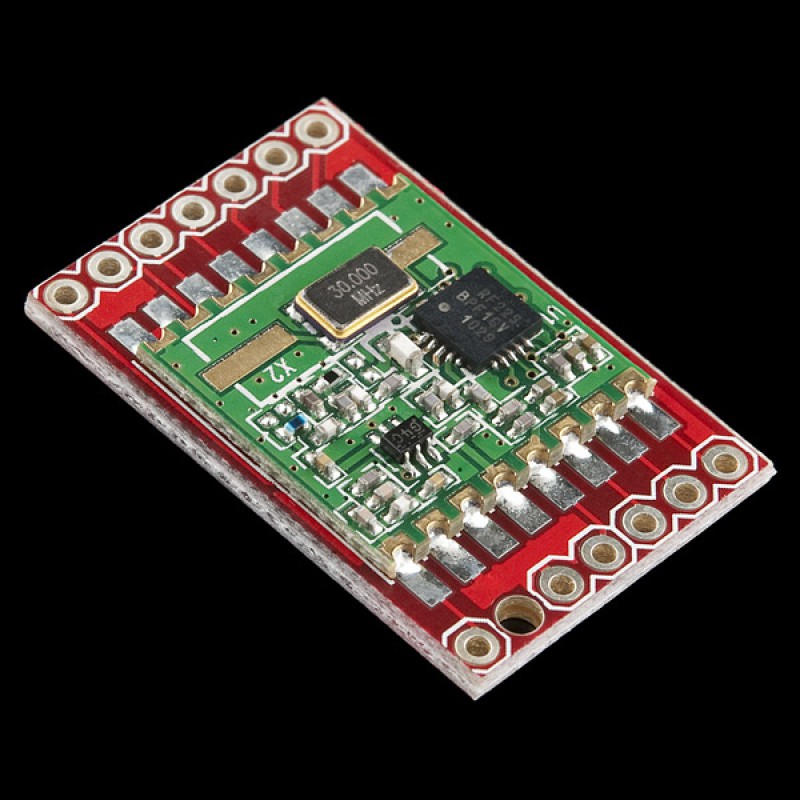 RFM22B-S2 RF Transceiver Breakout Board