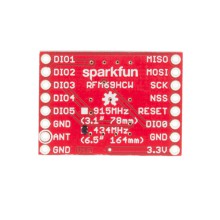 SparkFun RFM69 Breakout (434MHz)