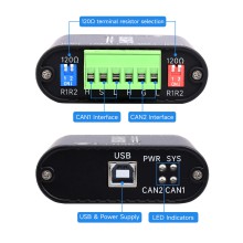 Industrial Grade CAN/CAN FD Bus Data Analyzer, USB To CAN FD Adapter, CAN/CAN FD Bus Communication Interface Card